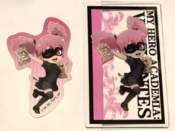 팝 스텝 아크릴 카드 스티커 비질란테 애니메이트 카페