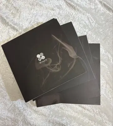 BTS WINGS 앨범 포토 카드 포함 4개 세트