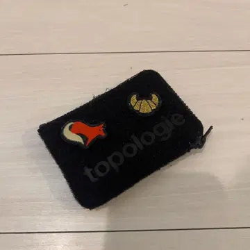 topologie 블랙 파우치 와펜 포함