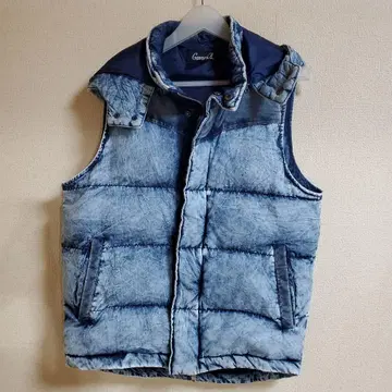 CavariA 데님풍 다운 베스트 46