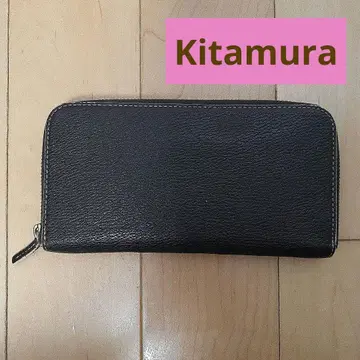 [중고] 키타무라 장지갑 (진한 브라운)