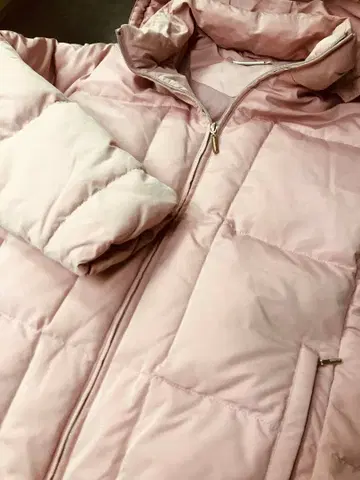 AT5105 리복 Reebok 다운 자켓 sizeL 핑크