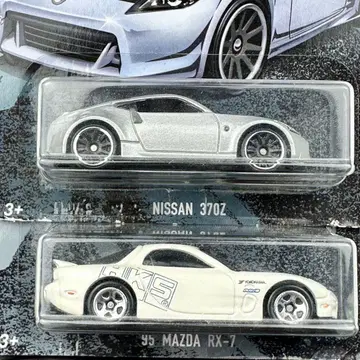 핫휠 와일드 스피드 닛산 370Z 마쓰다 RX-7 2대 세트