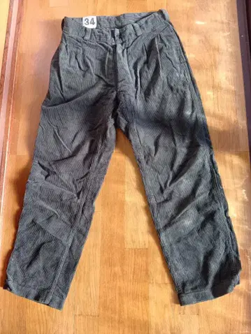 WAIPER 코듀로이 트라우저 테이퍼드 실루엣 WP128