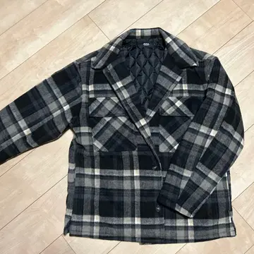 AZUL by MOUSSY 체크 무늬 자켓 L