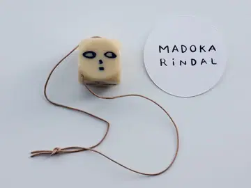 39ETC + MADOKA RINDAL FACE DICE KEYRING