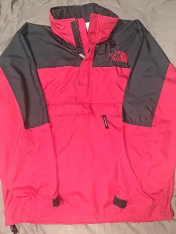 THE NORTH FACE 나일론 마운틴 파카 빨간색 L