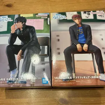 3년 Z반 긴파치 선생님 데스크 피규어 오키타 소고 & 히지카타 토시로
