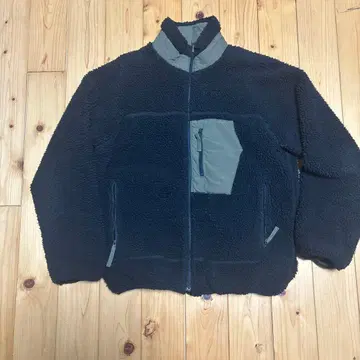 남성용 블랙 보아 재킷 coen