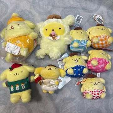 [ 새상품 택 포함 ] 폼폼푸딩 마스코트 세트