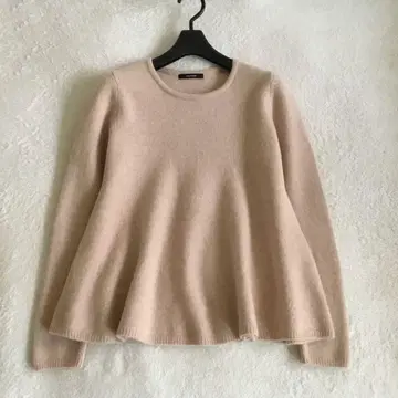 저널 스탠다드 캐시미어 혼방 A라인 크루넥 풀오버 FREE