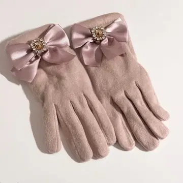 메종 드 플뢰르 리본 장갑