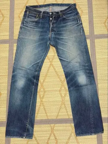 FOB FACTORY F161 스트레이트 데님 W32 L34