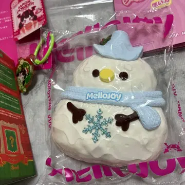 mellojoy 메로조이 스퀴즈 크리스마스 스노우 베이비 눈 달마