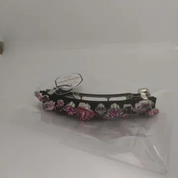 컴플렉스 비즈 머리핀 핑크 미사용 새상품