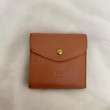 일비종떼 접이식 지갑 테라코타