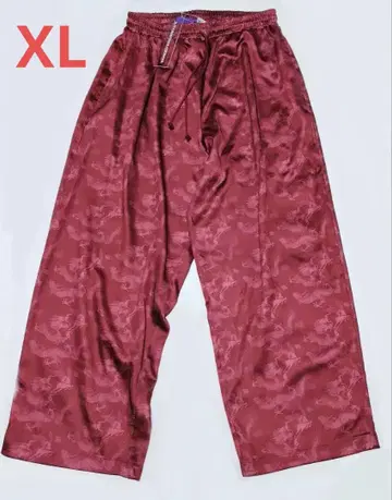 계속 한밤중이면 좋을 텐데. 향신룡 팬츠 XL 사이즈 레드 계열