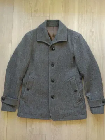 TAKEO KIKUCHI 그레이 울 코트