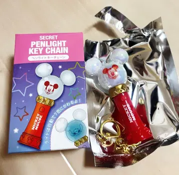 디즈니 스토어 시크릿 키체인 응원봉 미키