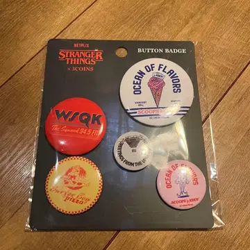 당일 발송 스트레인저 싱스 캔뱃지 5개 세트