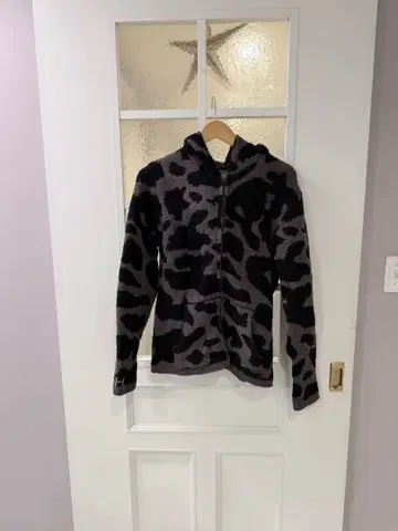 베어풋 드림즈 x RH 레오파드 무늬 플리스 후드티