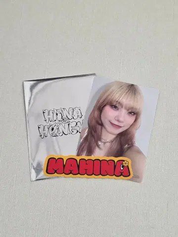 MAHINA 마히나 HANA 트레이딩 카드 데뷔 직전 이벤트