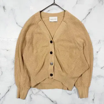 새상품급 ADAM ET ROPE 가디건 베이지 AER