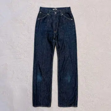오라리 AURALEE 인디고 스트레이트 데님