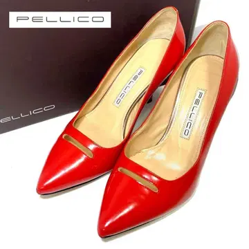 새상품급 PELLICO 펠리코 35 아네리 펌프스 테라코타