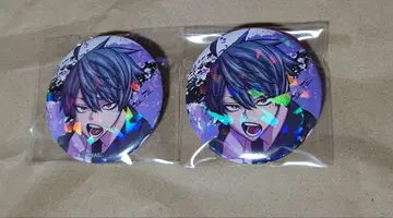 도원암귀 마즐 홀로그램 캔뱃지 vol.5 메이드 이치노세 사계절 2개