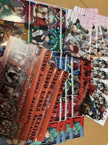 최강 점프 2026년 1월호 부록 나의 히어로 아카데미아 요약 4세트