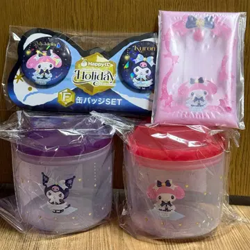 Happy 복권 산리오 마이멜로디 쿠로미 4점 묶음 판매