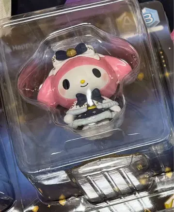 마이멜로디 피규어와 참 세트