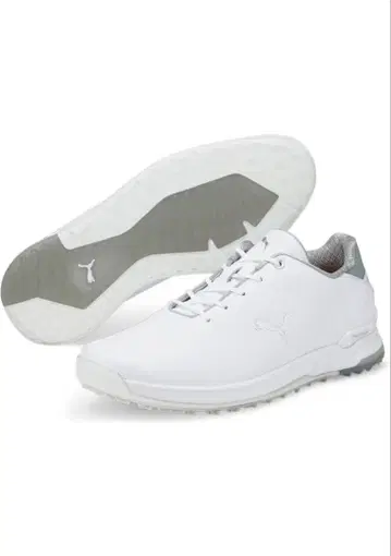 푸마 남성용 프로 어댑터 알파 캣 가죽 골프화