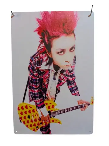 [ 재고품SALE ] 히데(XJAPAN) 알루미늄 포스터 간판