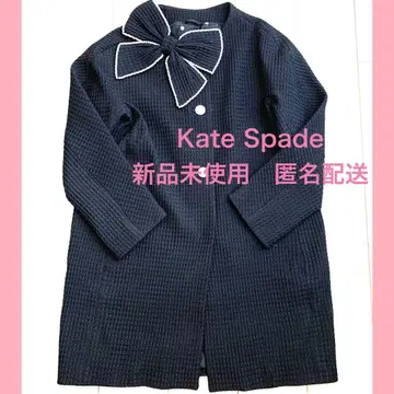 kate spade 케이트 스페이드 여성용 코트 M 블랙 리본 펄