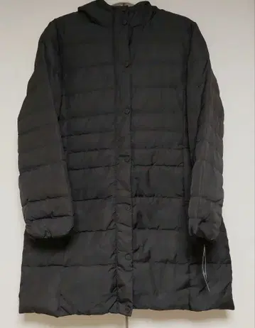 새상품 시마 다 준코 PART 2 다운 코트 L~ 블랙 후드 부착