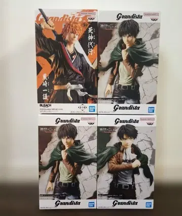 Grandista 리바이 엘렌 쿠로사키 이치고 피규어