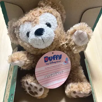 더피 핸드 퍼펫 봉제 인형 택 포함 미사용 새상품