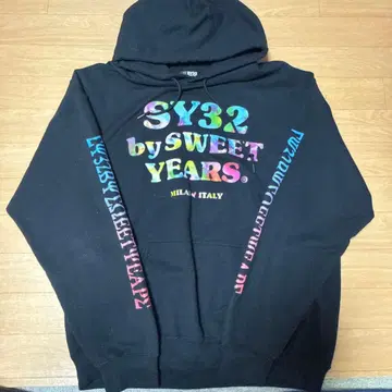 SY32 by SWEET YEARS 블랙 후드티 L