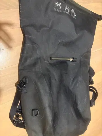 방수 블랙 더플백