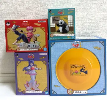 란마 1/2 피규어 세트 BANDAI 제일복권