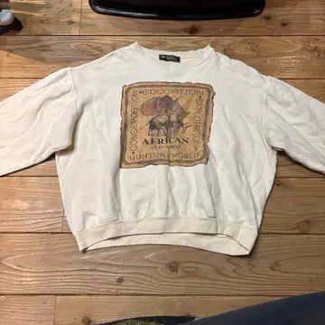 HUNTING WORLD 아프리칸 어드벤처 트레이닝복 L 구제 의류