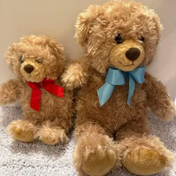 다이소 허니 테디베어 2개