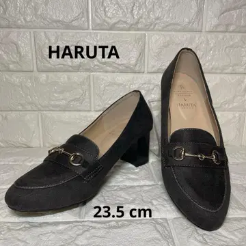 [새상품급] HARUTA x ROPE PICNIC 스퀘어 힐 비트 로퍼