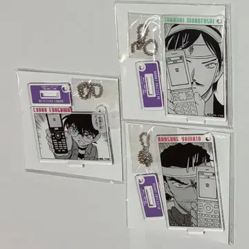 코난 앱 아크릴 키링 나가노 모로부시 타카아키 야마토 칸스케 코난랜드