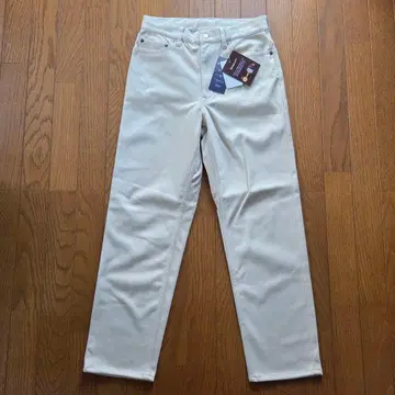 [ 미사용 새상품 ] B.C.STOCK 속기모 팬츠 화이트 베이지 크림