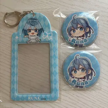 컬러풀 피치 루나 2023 캔뱃지 트레이딩 카드 케이스