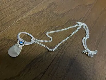 풀탭 실버 펜던트 목걸이