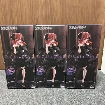 5등분의 신부 나카노 미쿠 피규어 3체 세트